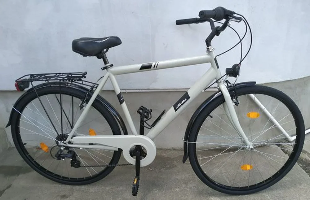 Taliansky cestný trekingový bicykel ALPINA ANITA 21,5" rám 28" kolesá 6x prev. Shimano na zadnom kolese