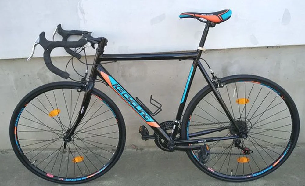 Športový cestný bicykel Piccadilly 2x7 prevodov Shimano 23“ rám 28" kolesá pre postavu nad: 185 cm.