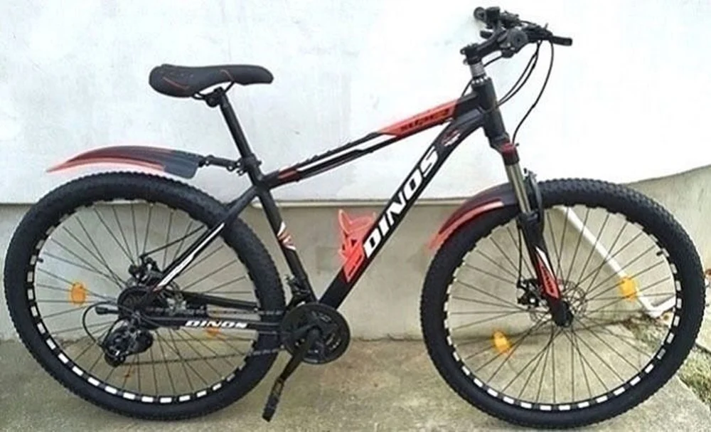 Horský MTB DINOS 29" kolesá 18" ALUMINIUM rám kotúčové brzdy 3x8 prevodov
