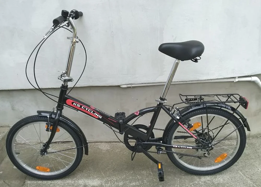 Skladací kempingový bicykel Cycling pre deti aj dospelých